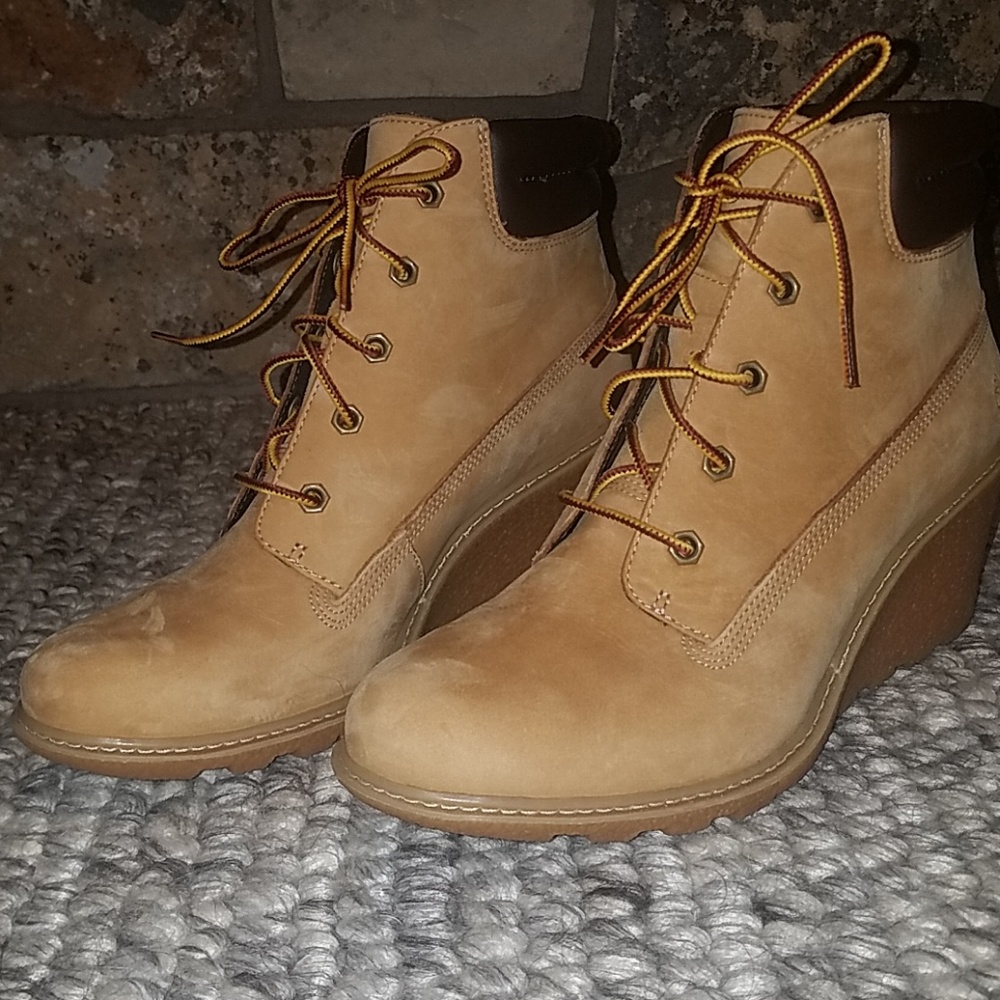 Timberland Amston Lether Wedge Boot